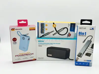 Portable Powerbank, Bluetooth Speaker  8-in-1 USB Hub - New/Sealed
