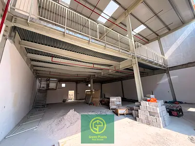 Ras Al Khor 5,300 sq. Ft brand new warehouse with built-in mezzanine floor