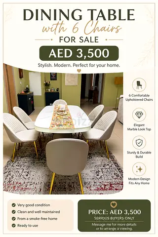Dining table for sale