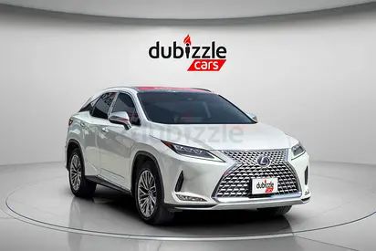 AED 2143/month | 2022 Lexus RX-Series RX 350 Platinum | GCC Specs | Ref#495150