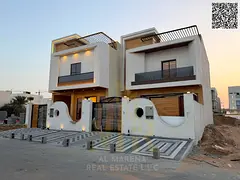 Special cash discount for a villa in Saad, including fees, on the main street, ready to move in, in 