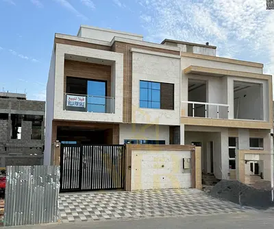 With only a 10% down payment | Own a luxury villa in Al Helio 2, Ajman | 5 master bedrooms, a great deal, price includes registration and ownership fe