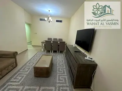 Two bedrooms and a living room / Fully furnished / Bills included / Close to Mega Mall / Al Qasimia / Sharjah