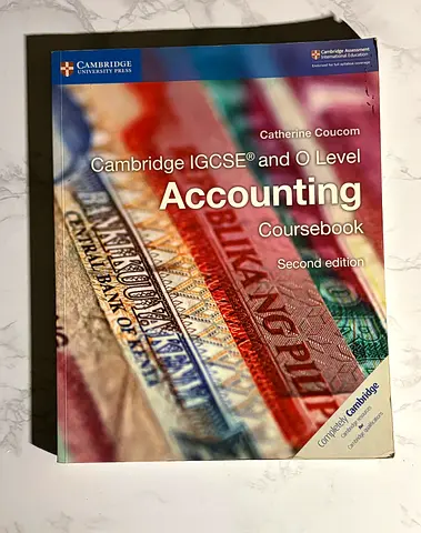 Cambridge IGCSE  O Level Accounting Coursebook (Second Edition)