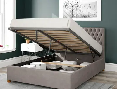 Premium high Quality 160*200 queen size Bed with hydrulic storage