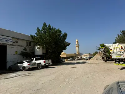 WAREHOUSE FOR SALE IN AJMAN INDUSTRIAL AREA 2 BACKSIDE OF ROYAL FURNITURE