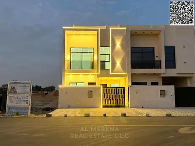 Villa for sale in Al Helio 2 – Ajman | Ground + First + Roof | 4 bedrooms | 1,800 sq ft | Large kitchen | Modern finishing | Priced at AED 1,350,000 i