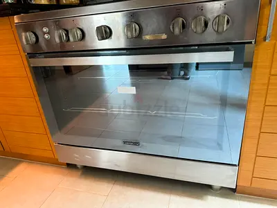 Carpomatic 90cm 5 Burner Gas Cooker + Oven - Stainless Steel* Selling Dhs 1000 Dropped to Dhs 700