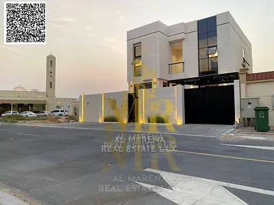 تصميم راقي وموقع استثنائي فرصة لا تعوض لامتلاك فيلا أحلامك بمواصفات فاخرة وموقع متميز فيلا مودرن فاخرة بعجمان – تصميم راقي وموقع استثنائي فرصة لا تعوض