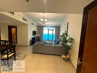 For Sale: Fully Furnished 2-Bedroom Apartment with Full Sea View – Ajman Corniche** A fantastic opportunity to own or invest in one of the finest loca