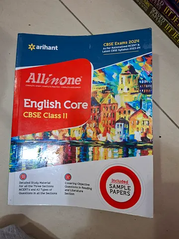 All In One English Core - CBSE Class 11 (Arihant)