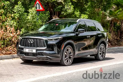 Infiniti Qx60 2023 | Low Deposit | Free Delivery | No Hidden Charges | 24/7 Customer Support