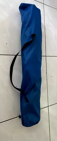 Foldable Camping Chair with Carry Bag - Blue total 2 chair + mat free with chair all  40aed