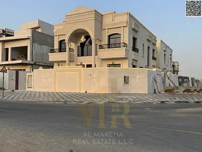 فيلا فاخرة للبيع في الحليو 2 - تصميم أنيق يضم 5 غرف نوم واسعة وتشطيبات فائقة الفخامة في موقع استراتيجي في عجمان 🏡✨