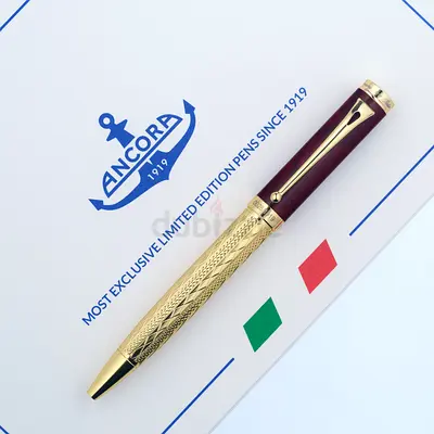 Brand new Ancora Dolche Vita Bordo Limited Edition of 1919 pens Italy