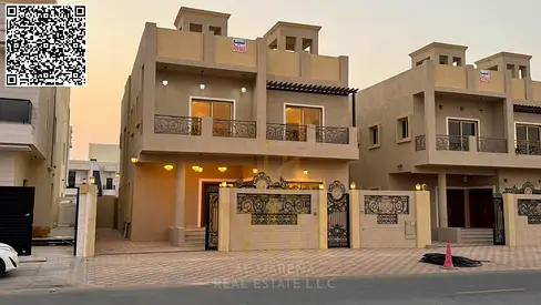 فيلا فاخرة سوبر ديولكس للبيع في منطقة الحليو2 عجمان بمسبح بسعرشامل رسوم التسجيل والتمليك