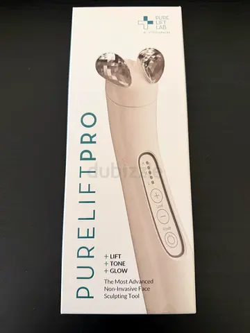 Pure lift pro face massager with serum