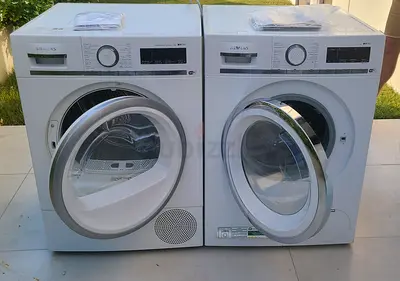 Siemens IQ700 wifi system washer and separate dryer