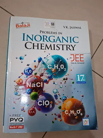 VK JAISWAL INORGANIC CHEMISTRY FOR JEE PREP