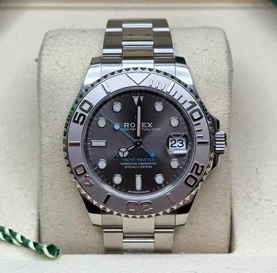 Rolex Yacht Master Grey dial 1:1 With box and card