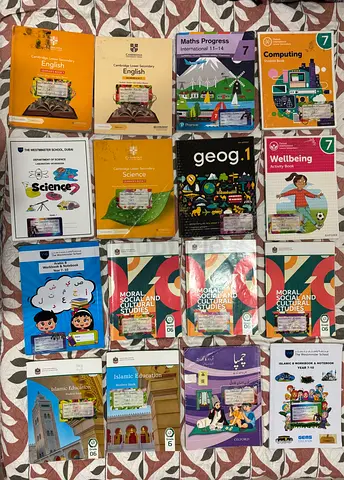 Tws westminster school Year 7 books sale in good price.