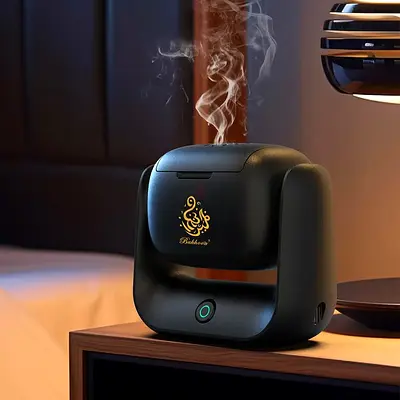 Electronic Incense Burner New Style Rotatable Aroma Machine High Quality Arabian Censer USB Recharge