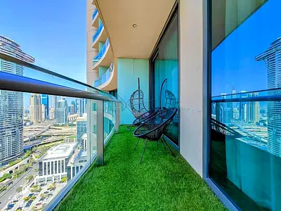 Furnished | Large Balcony | Panoramic Skyline View