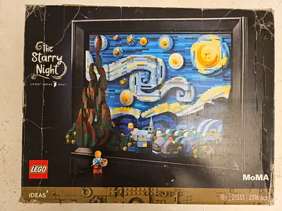 LEGO Ideas The Starry Night 21333 – Factory Sealed Bags