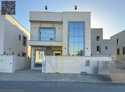 Luxury villa in Al Zahia, Ajman | 5 master bedrooms | Includes registration fees, electricity, water, and air conditioning Villa for sale in Al Zahia