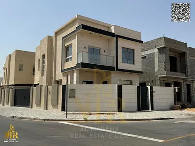 Lowest priced property in Ajman, 2-floor villa, 3014 sqft, 5 master bedrooms, prime location, perfect opportunity for living or investment.