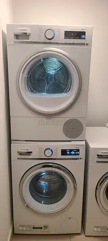 Siemens IQ700 washer and separate dryer with wifi system latest model
