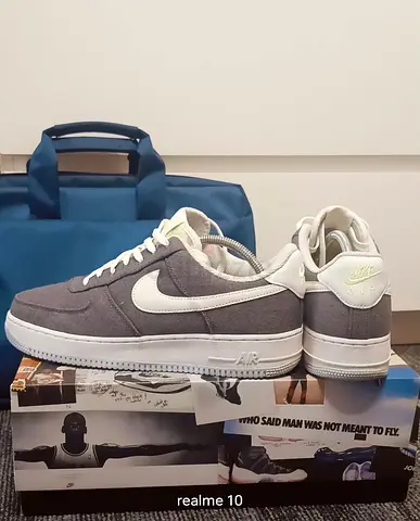 Nike Air Force 1 Low Grey Canvas