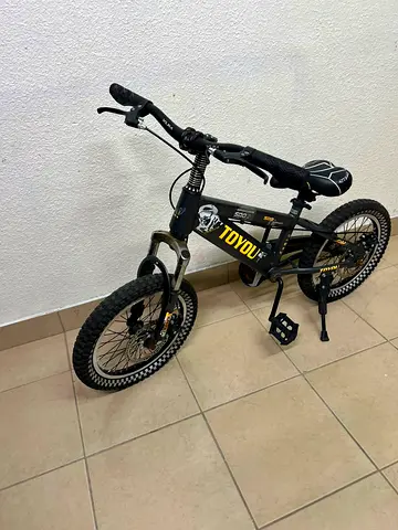 TOYOU Kids Mountain Bike - 16/18 Lightweight Child Bicycle with Suspension