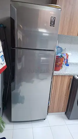 Nikais Stainless Steel Double Door Refrigerator