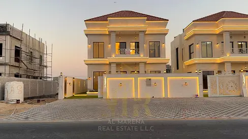 For sale in Al-Haliyo 1, two floors and a roof terrace, furnished | 5 rooms | Price includes registration fees, electricity, water, and air conditioni