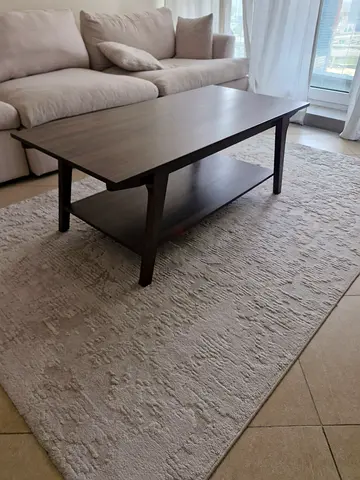 Brown coffee table