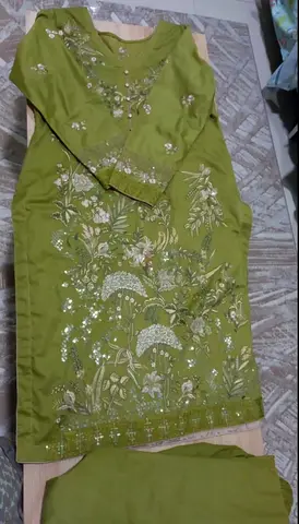 embrpidres lawn dress