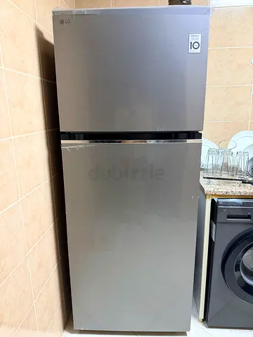 LG Stainless Steel Refrigerator - Single Door, Good Condition