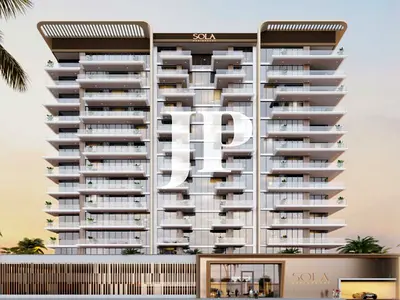 إطلالة على المسبح والمارينا | شقة بغرفتي نوم | **Sola Residences**