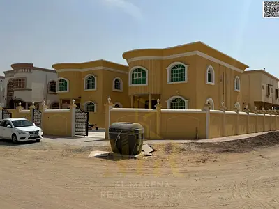 Excellent villa in Al Muwaihat 2, Ajman, including electricity, water, and air conditioning. Freehold ownership for all nationalities.