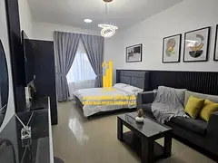 Furnished studio for monthly rent in Ajman, Al Jurf 2 ✔️ Includes bills and internet ⚡📶 Rea