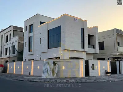 Villa in Al Yasmin Corner area, freehold ownership for all nationalities for life. Price includes electricity, water, and air conditioning.