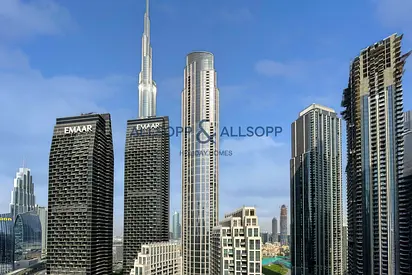 Designer 2-Bedroom Apartment with Partial Burj Khalifa Views