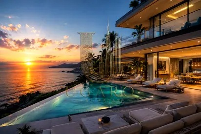 Private Beach For The Villa | Private Infinity Pool
