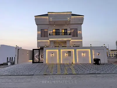 فيلا كلاسيك بلمسه ابداع علي شارع رئيسي خلف المسجد مباشره شامل رسوم التسجيل تملك حر لجميع الجنسيات