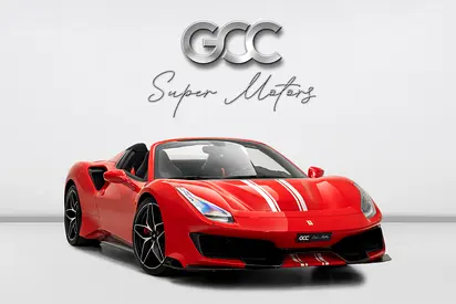GCC SPECS Al TAYER WARRANTY - 2021 FERRARI 488 PISTA SPIDER CARBON FIBRE PACKAGE COLLECTOR GRADE