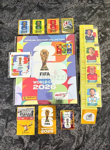 Panini Official FIFA World Cup 2026 full Stickers set + Empty Album United Limited Edition (mint) !!