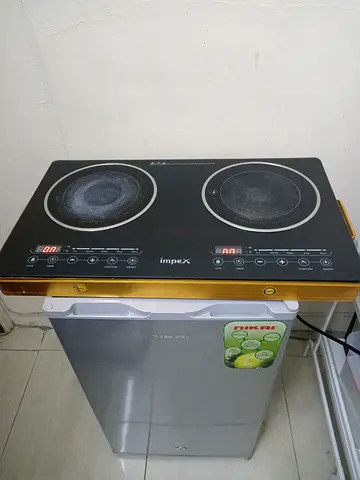 Impex Double Induction Cooktop - 2 Burner Portable Hob