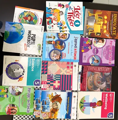 School books used