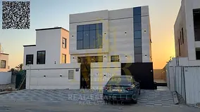 Villa for sale in Al Zahia, Ajman | Two floors | 4 master bedrooms. A great opportunity to own a mod